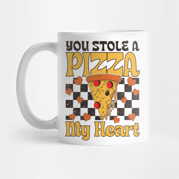 You Stole A Pizza Of My Heart Funny by ArtbyJester